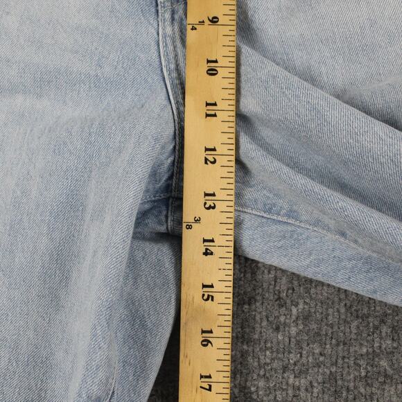 Adriano Goldshmied Jeans Women 32 Mercer Cuffed High Rise Barrel Wide Leg Baggy - Picture 12 of 16